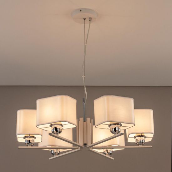 CL469265 Тильда Белый+Атлас Св-к Люстра