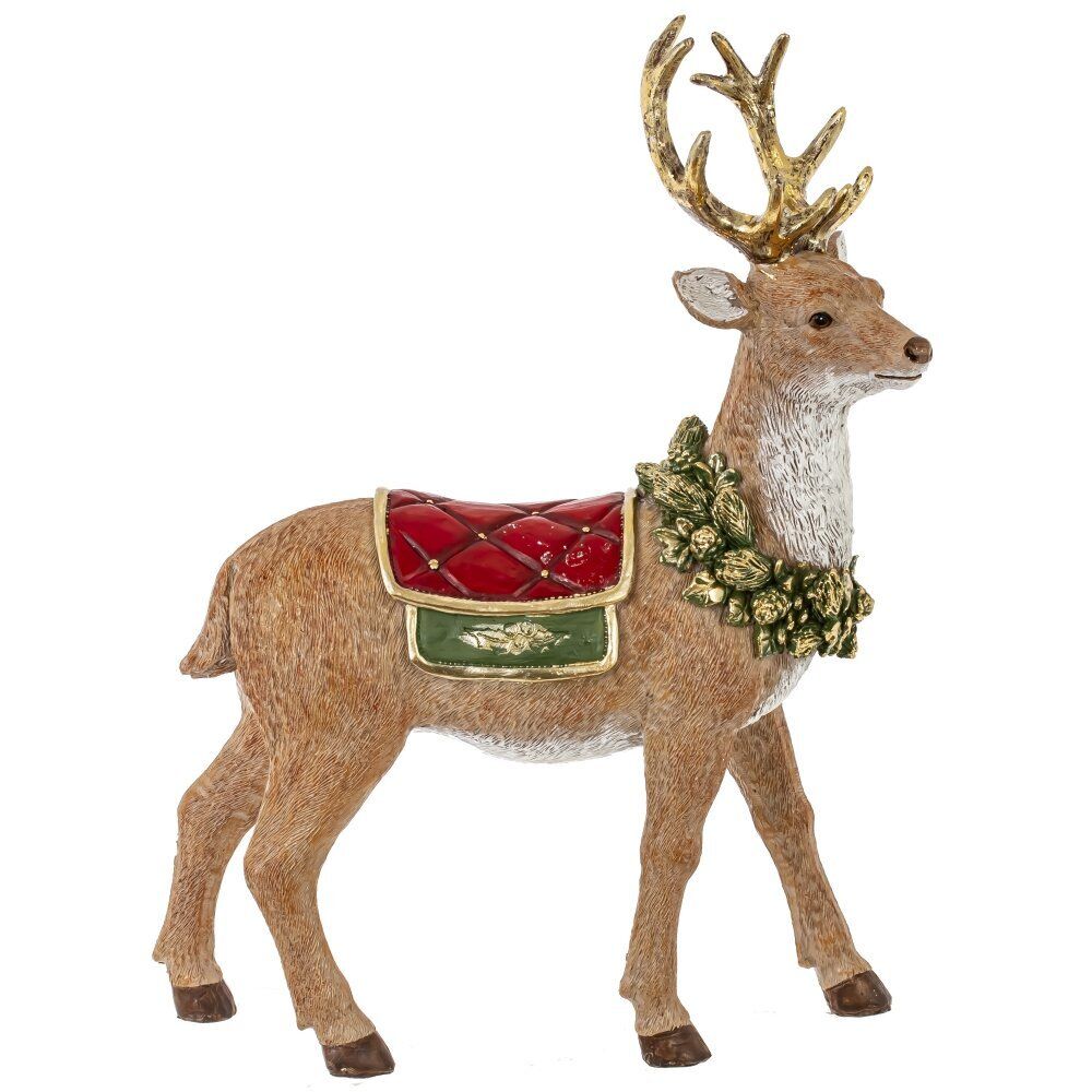 GAEM Фигурка декоративная "Олень", L25 W8 H33 см