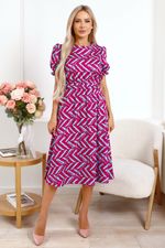 Платье Оливия (голубой/фуксия) П15934-45М LT Collection