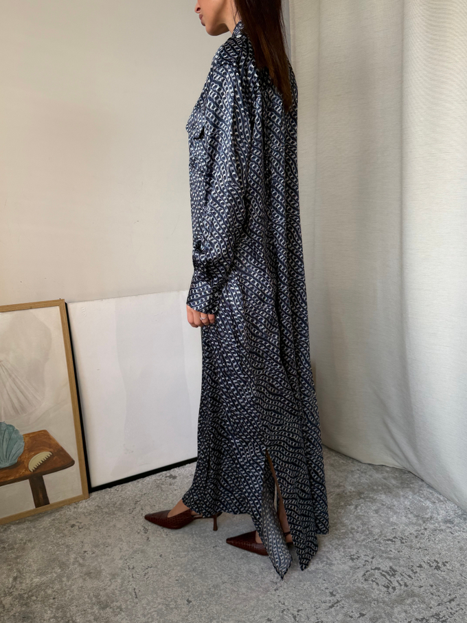 Атласное платье Kiton Napoli, S-M