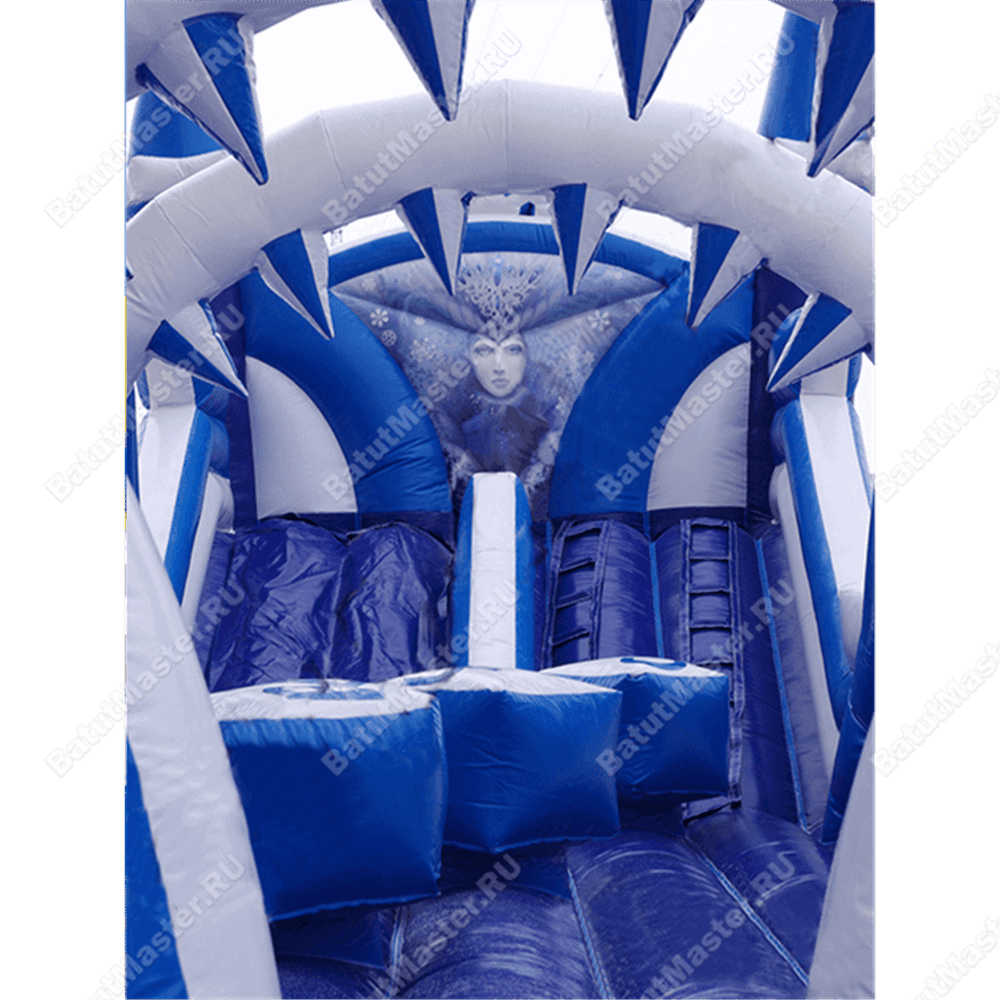 Коммерческий надувной батут "Снежная королева"