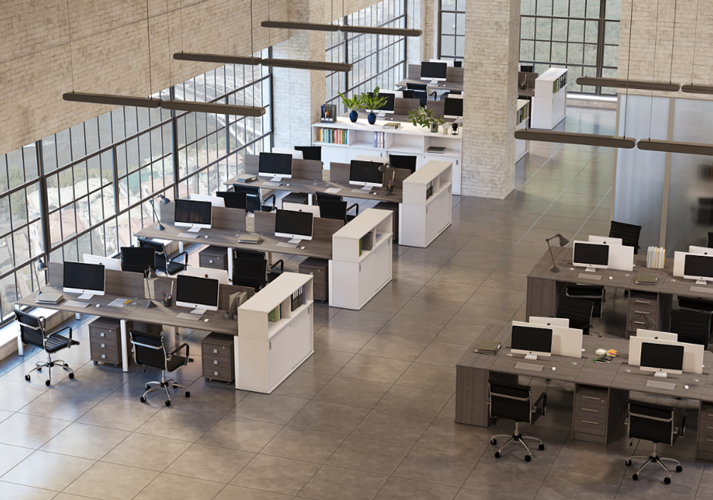 Шкаф-купе приставной Б.ШК-4 Т Metal System (Металл Систем)