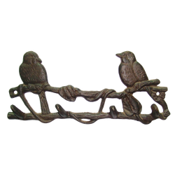 Iron Garden Вешалка настенная "Птички", 4 крючка