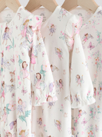 Комбинезон / Cлип для малышей Next F13-316, 3 шт., Белый