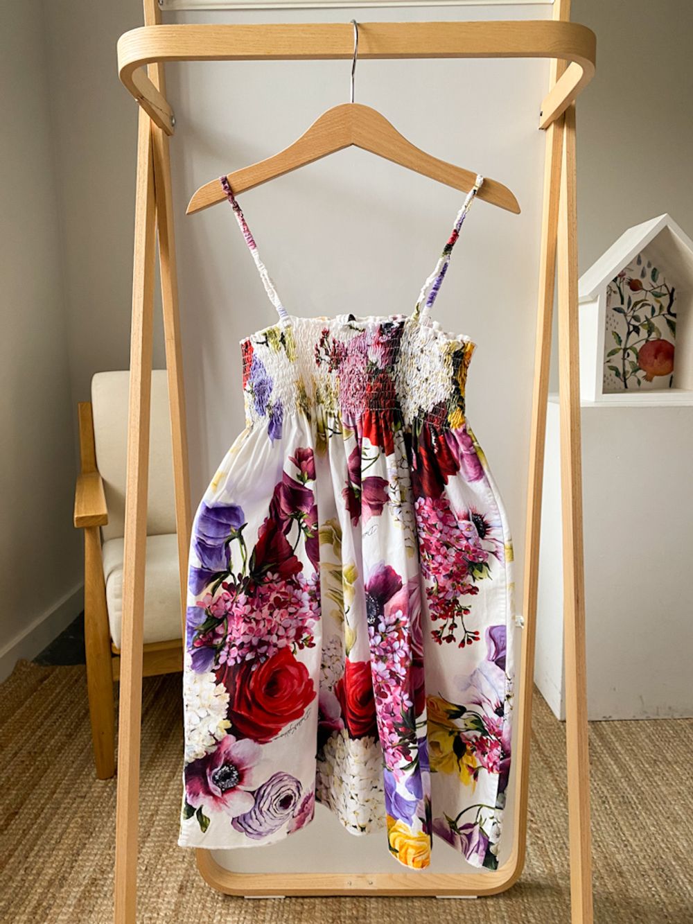 Хлопковый сарафан Dolce&Gabbana, 128