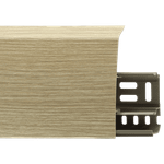 Плинтус LinePlast 85х2200 с монтажной планкой
