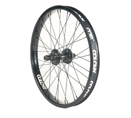 Колесо 20" BMX заднее, Female Cassette 9T LHD 36 спиц, обод сварной Contour, втулка Wasp один хабгард I90-951AL черн. COLONY
