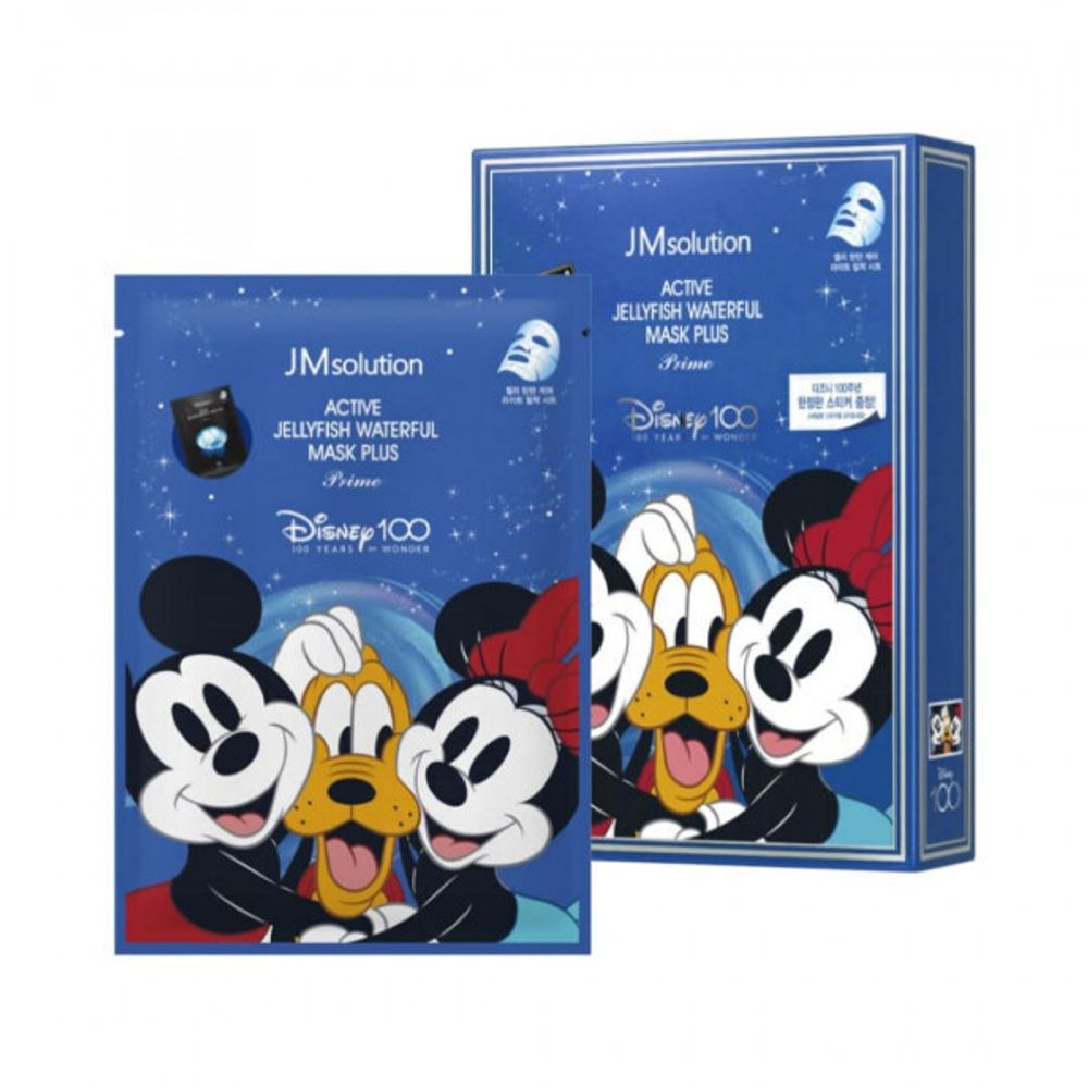 JMsolution Active Jellyfish Waterful Mask Plus Disney тканевая маска с экстрактом медузы