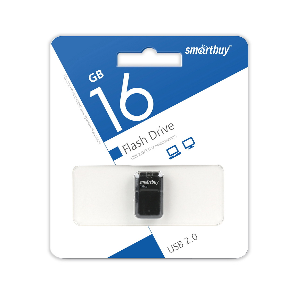 USB карта памяти 16ГБ Smart Buy ART (черный)
