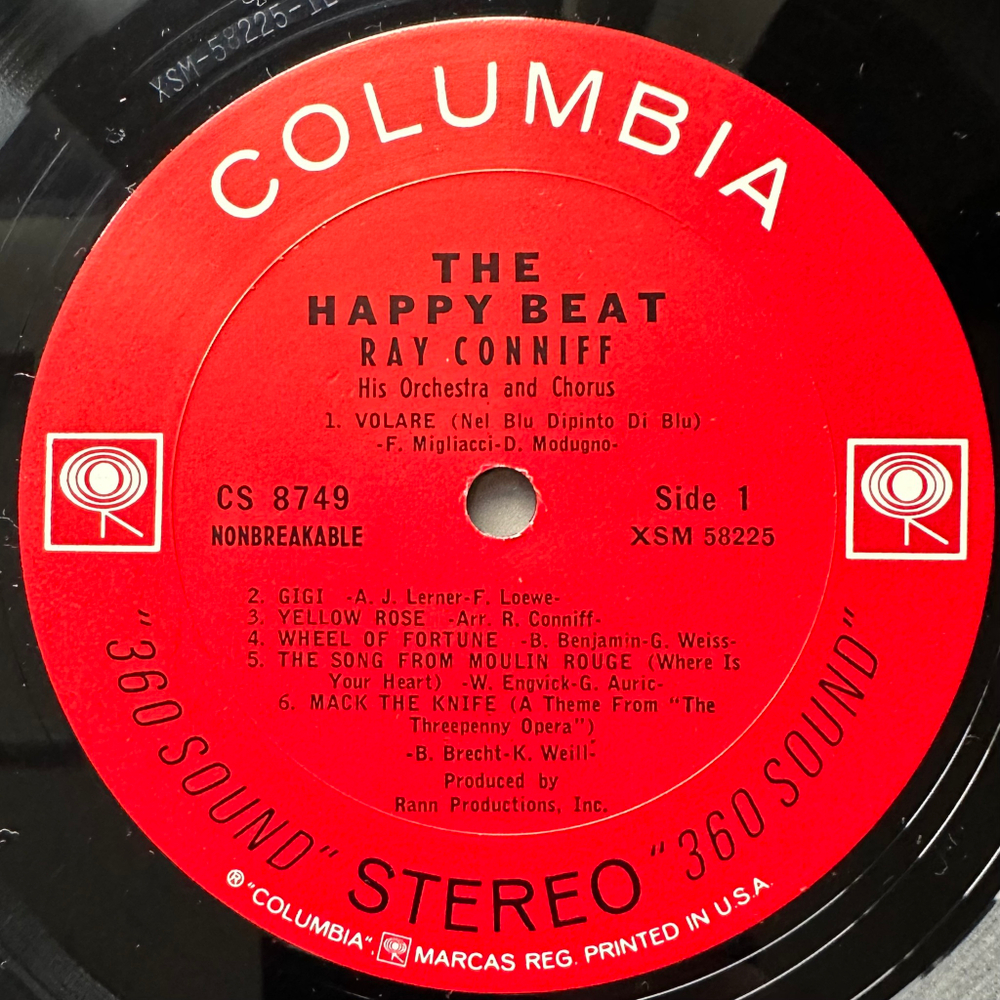 Ray Conniff His Orchestra And Chorus - The Happy Beat (США 1963г.)