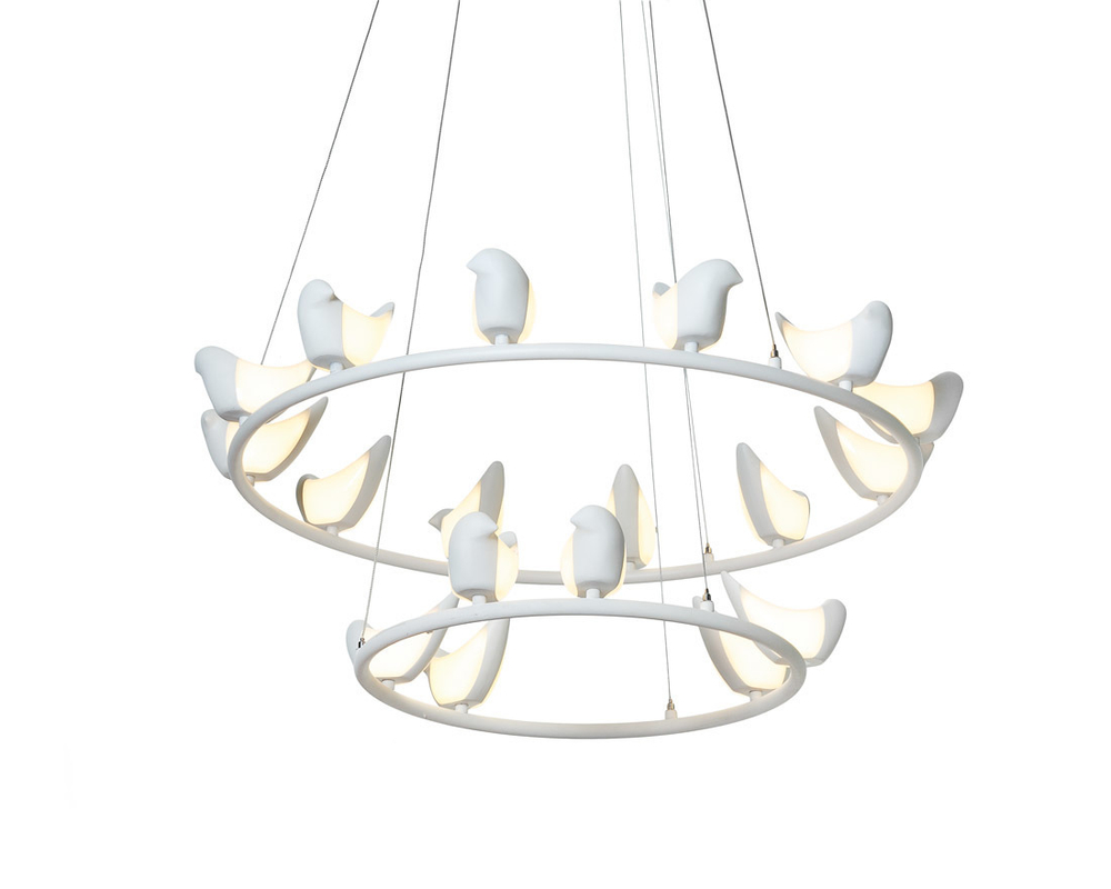 люстра Creative Bird Chandelier 12+6R