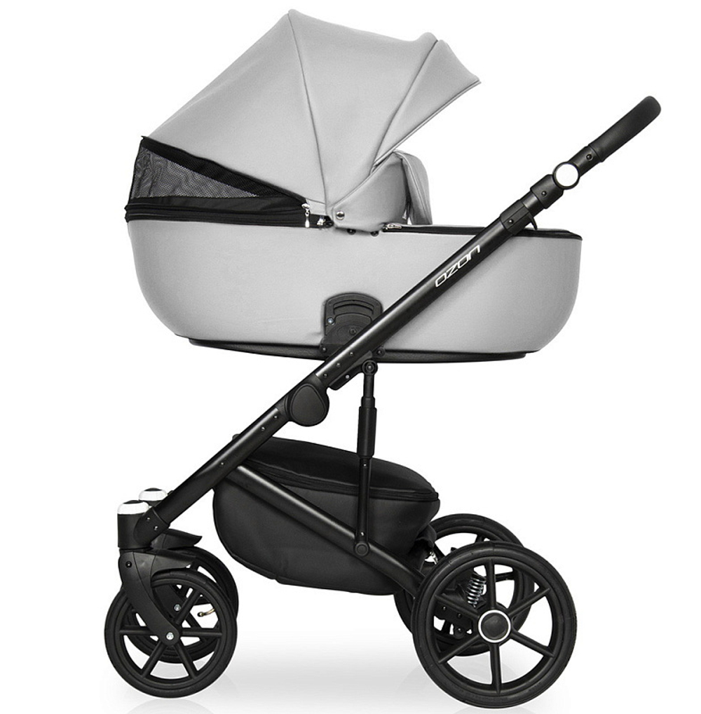 Детская коляска Riko Basic Ozon 3 в 1 05 светло-серый