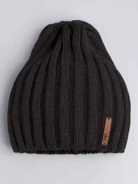 Шапка вязаная демисезонная тыковка