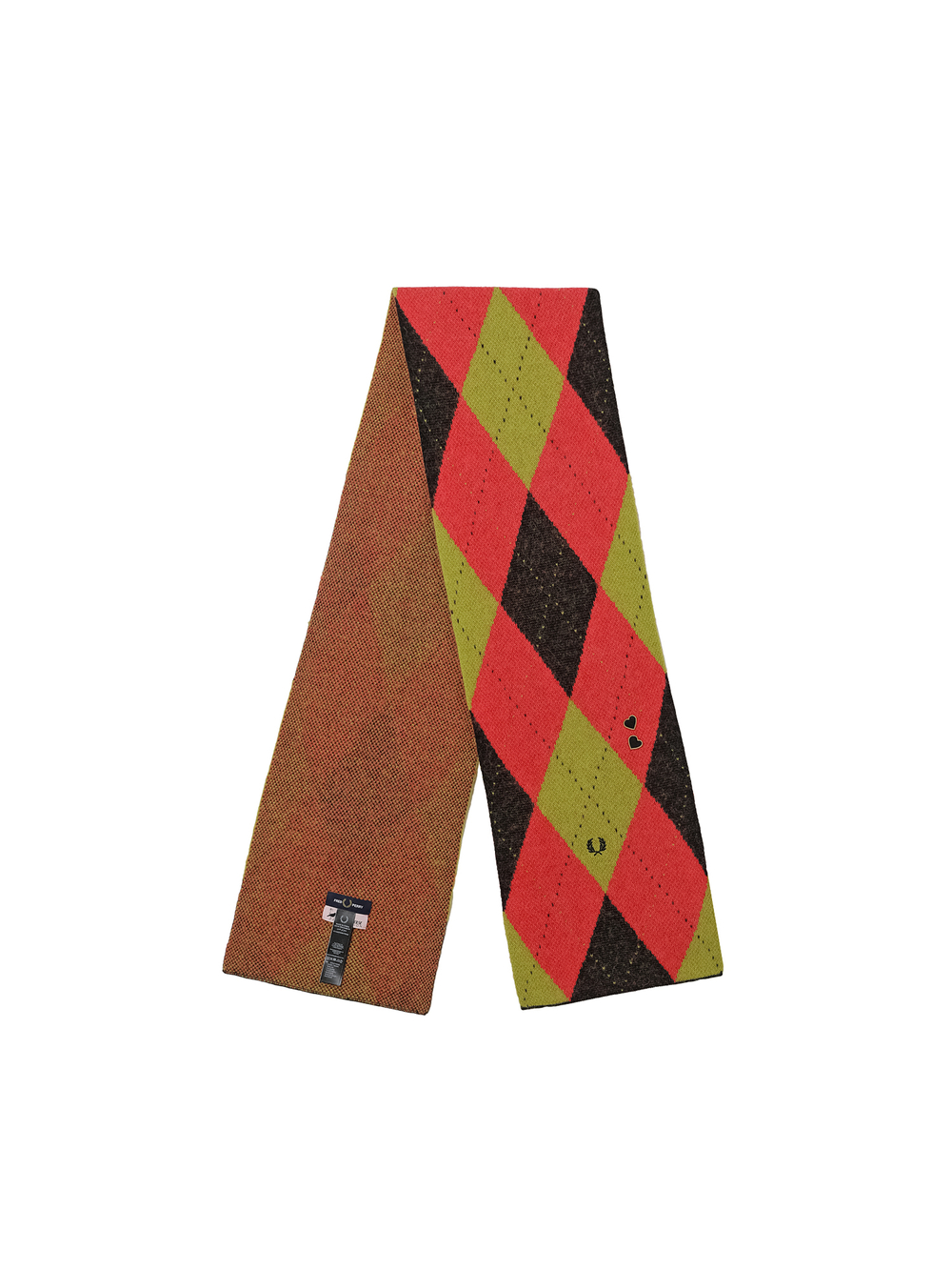 Шарф Вязаный Amy Brushed Argyle Scarf