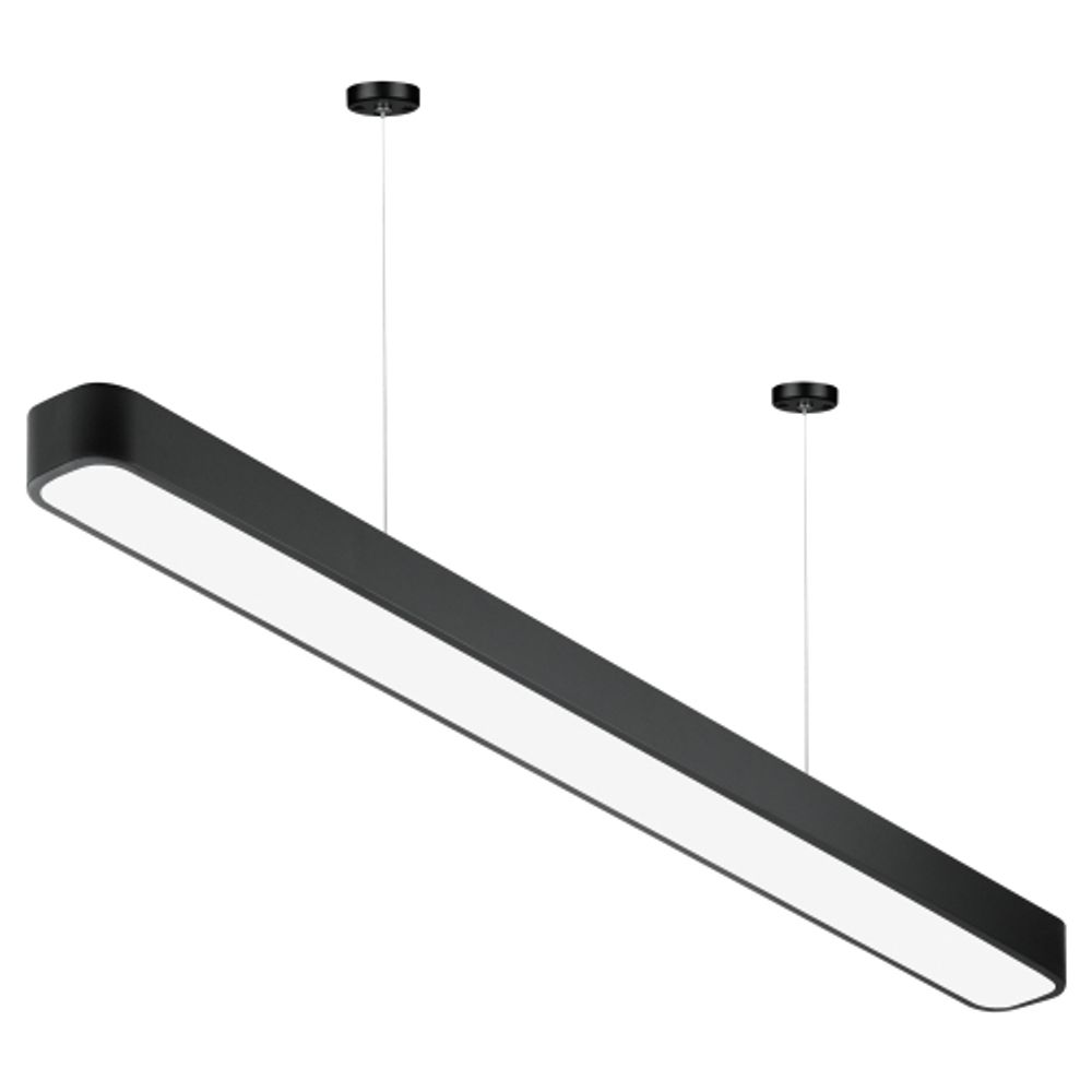 Светильник LED ЭРА Geometria SPO-113-B-40K-036 Block 36Вт 4000К 3000Лм IP40 1200*100*50 черный подвесной драйвер внутри