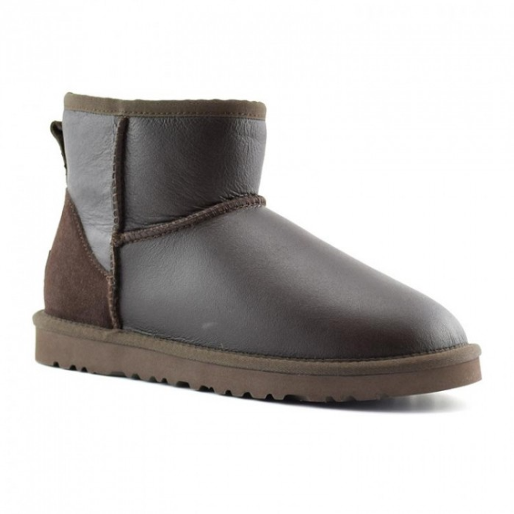 Угги Men's Classic Mini Metallic Chocolate