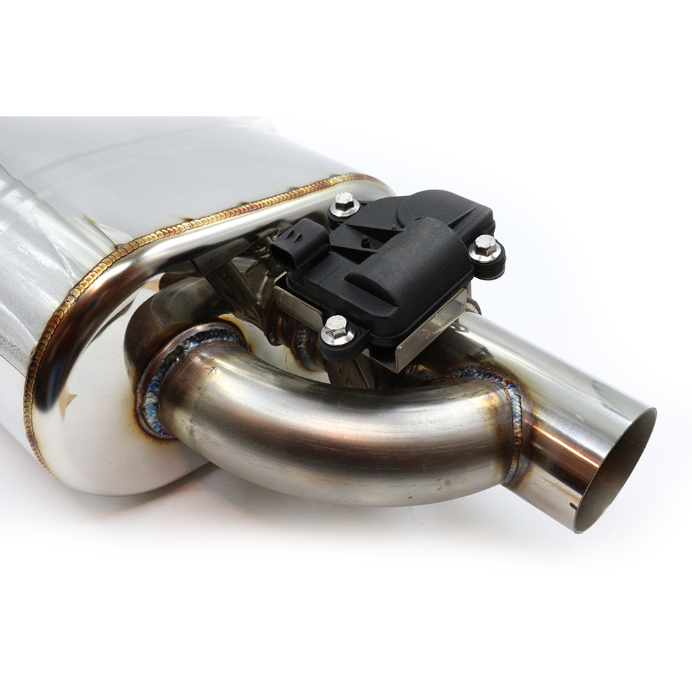 Глушитель управляемый Т-образный + электрон. нерж 201 вход ф60 выход ф60