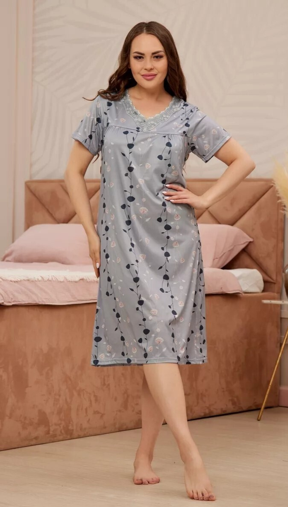 Сорочка б/в кор. рукав (норма) 7414