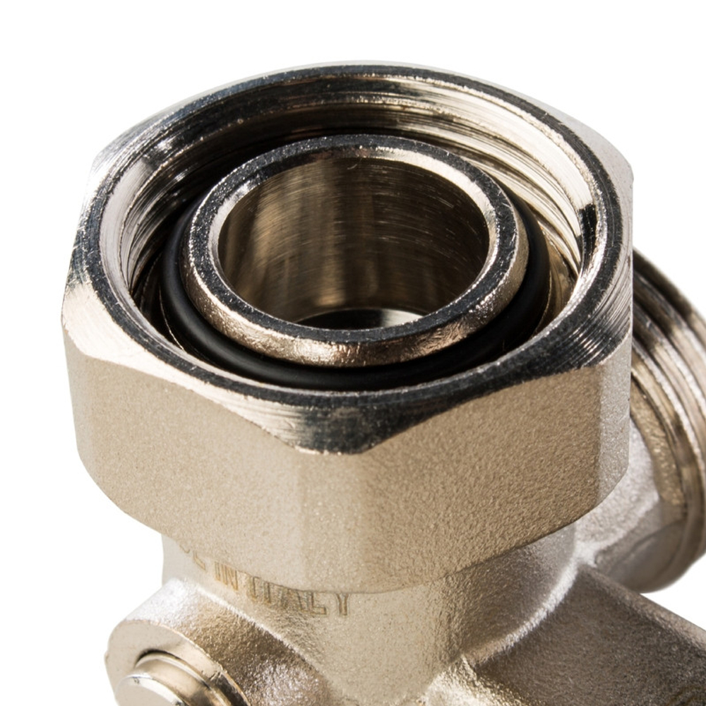 Узел нижнего подключения радиатора Stout SVH 0004 000020 3/4 дюйма для двухтрубной системы угловой