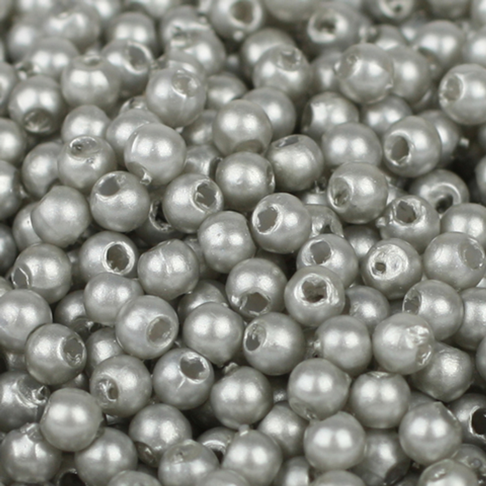 Бусы пластиковые -5мм-25г-Colibry