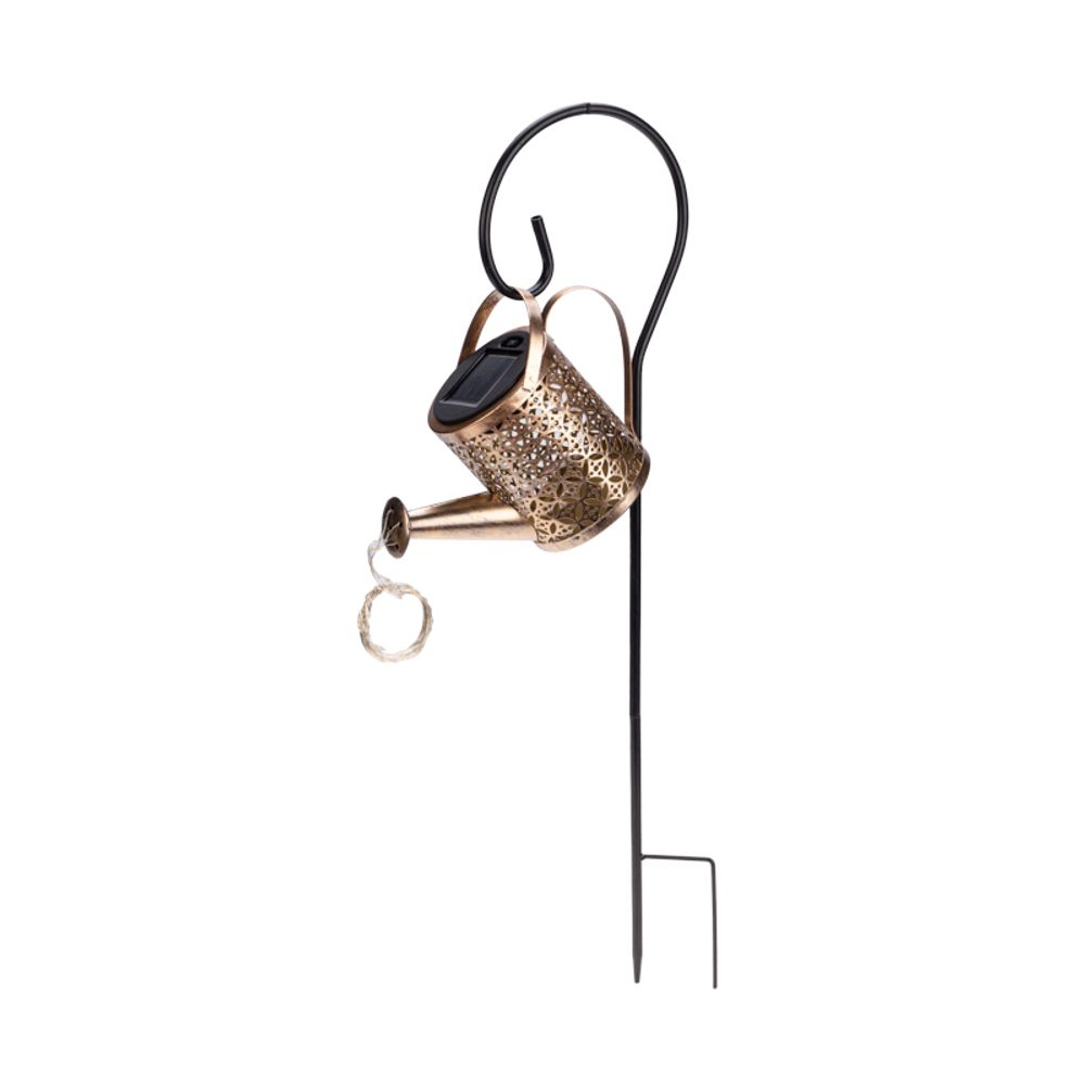 Светильник грунтовый Лейка, 3000К, встроенный аккумулятор, солнечная панель, коллекция Стамбул REXAN