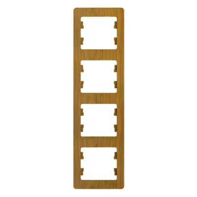 GLOSSA 4-постовая РАМКА, вертикальная, ДУБ