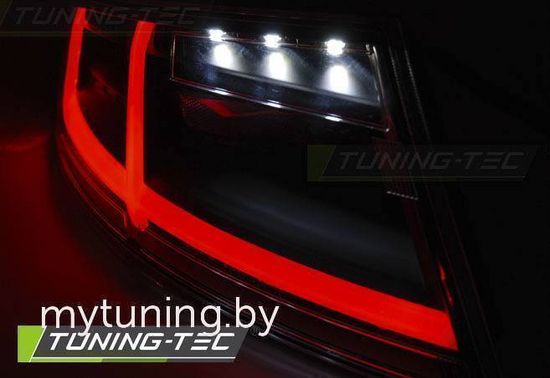 Задние фонари red white led bar для Audi TT 8J