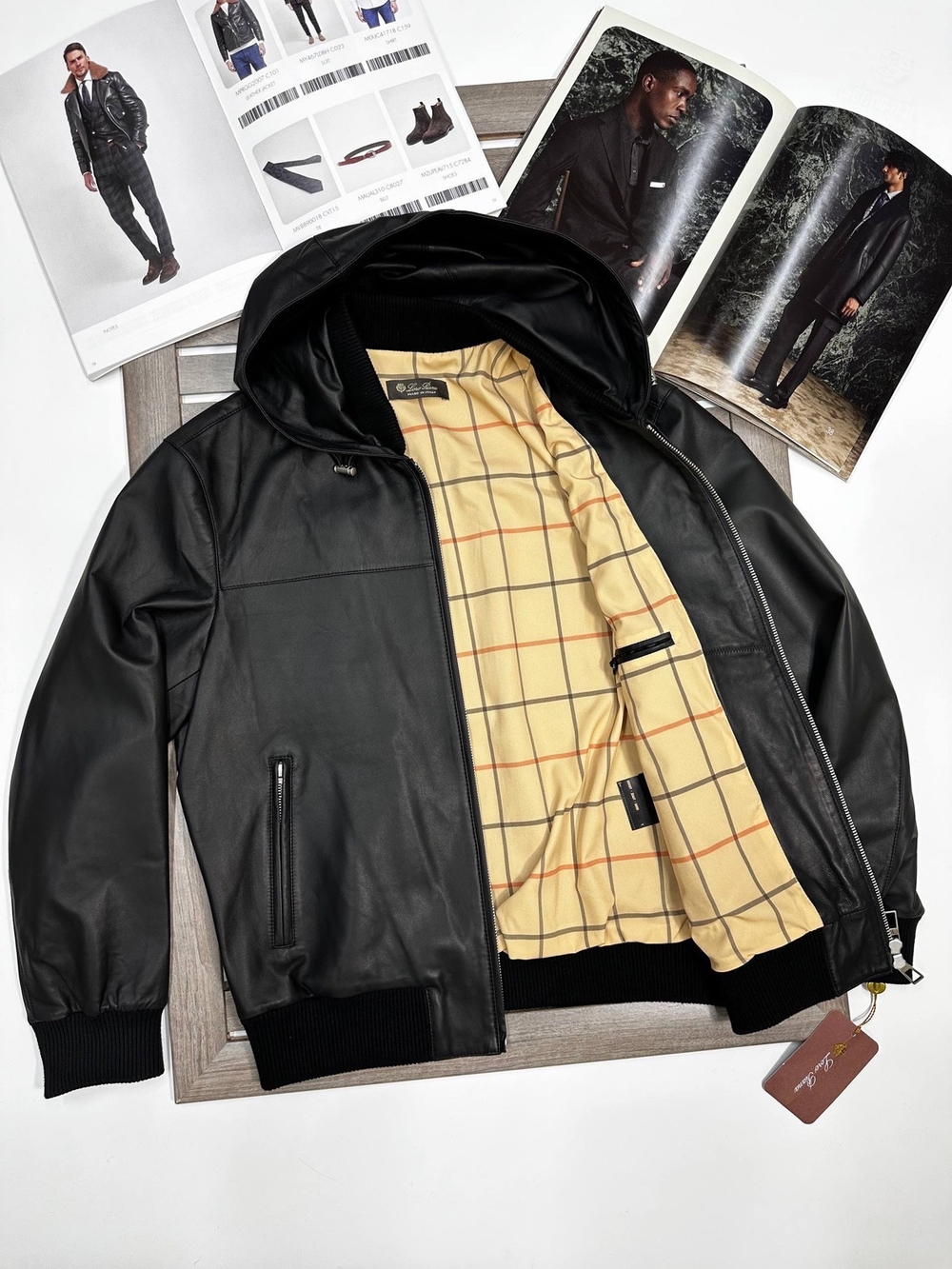 Кожаная куртка Loro Piana