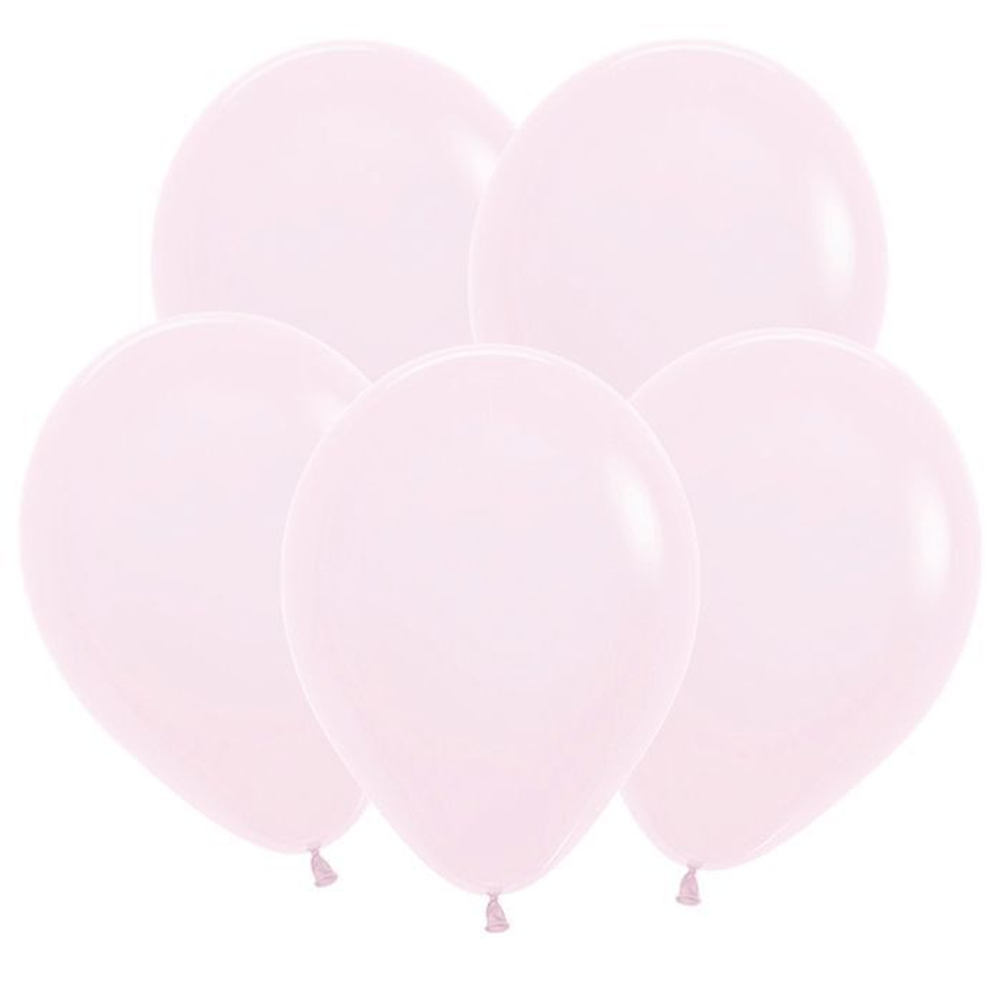 Т Пастель 5 Нежно-розовый / Pale pink / 100 шт. /, Латексный шар П