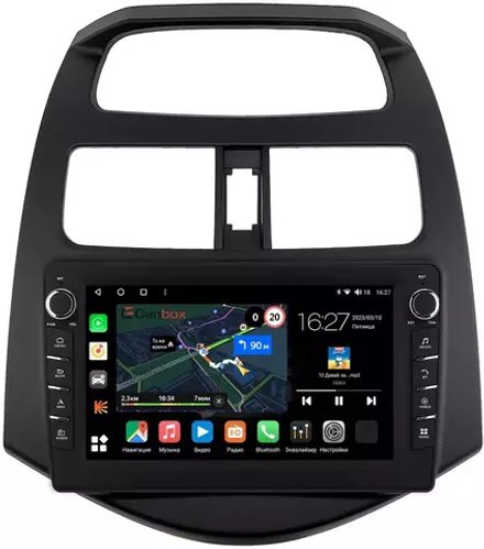 Магнитола для Chevrolet Spark 2009-2023, Ravon R2 - Canbox 9-180 Android 10, ТОП процессор, CarPlay, 4G SIM-слот