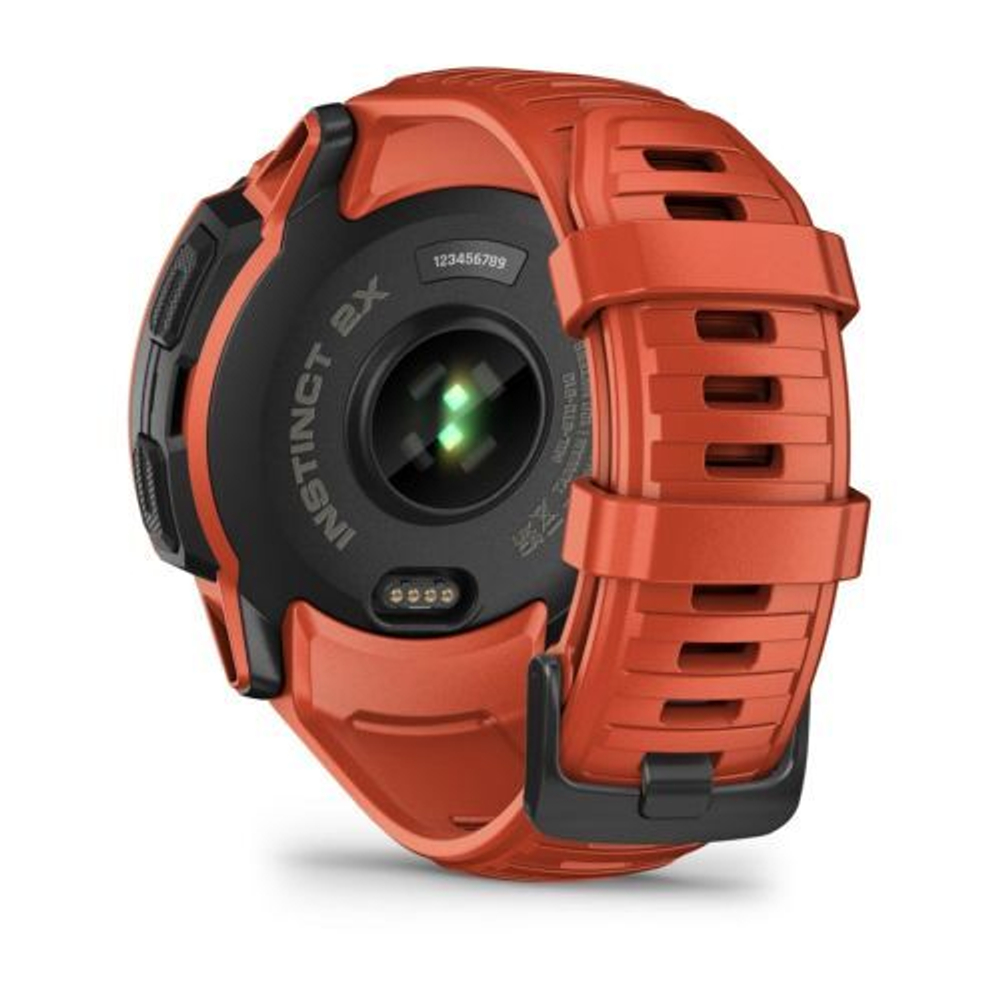 Смарт-часы Garmin INSTINCT 2X Solar красный, 010-02805-01