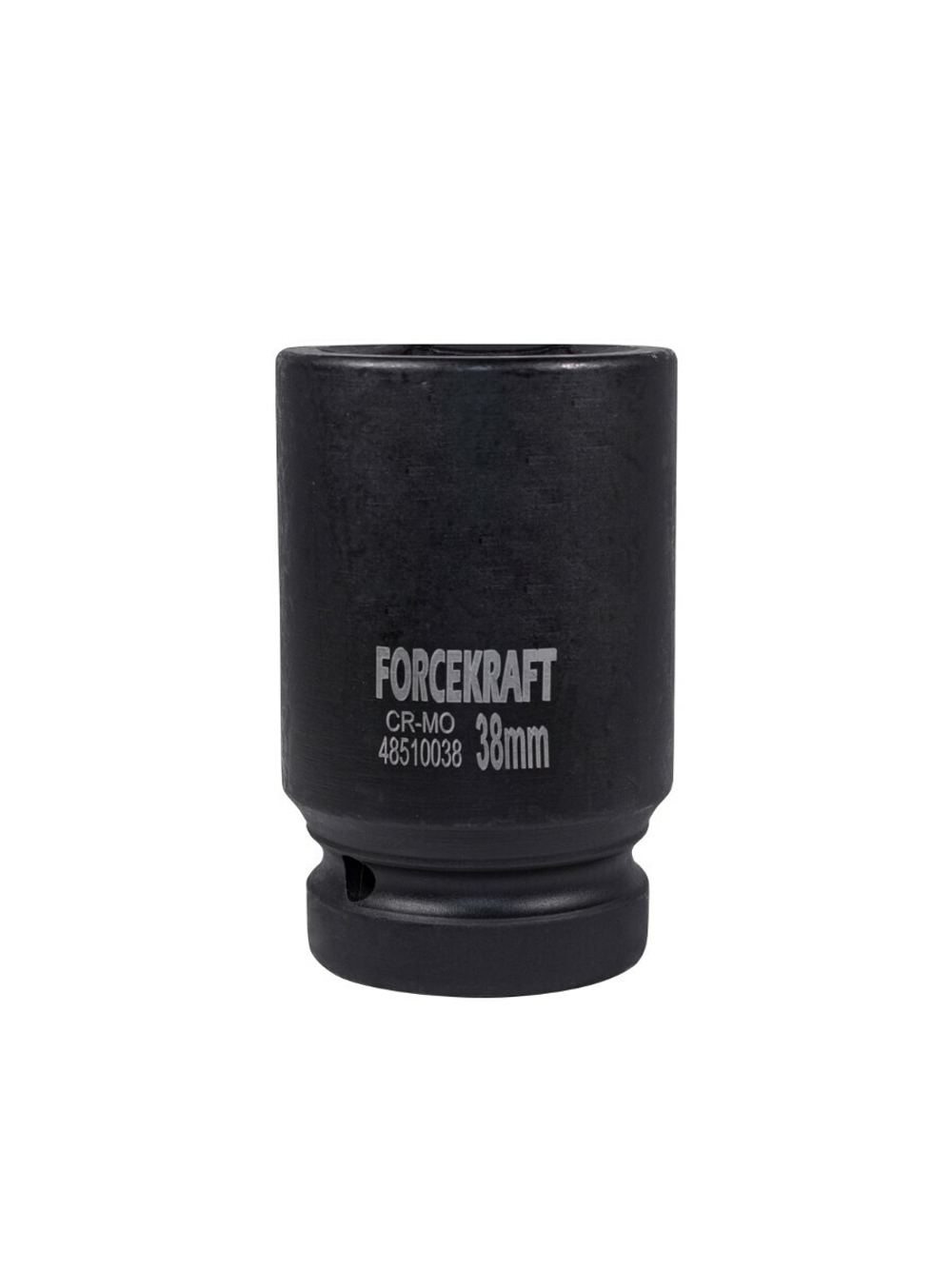 Головка ударная глубокая 1'', 38мм (6гр.) FORCEKRAFT FK-48510038