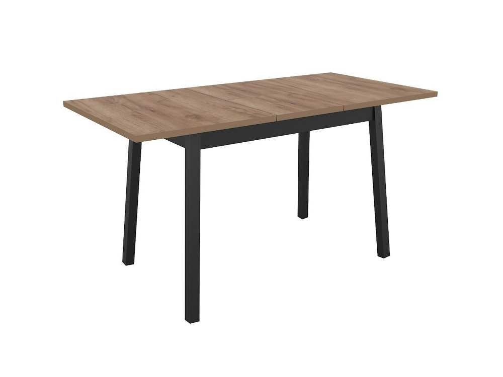 Стол кухонный обеденный раздвижной Белый/Цемент Светлый, Венеция, 110х70х75 см