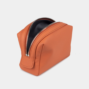 Несессер Mignon из кожи теленка оранжевого цвета