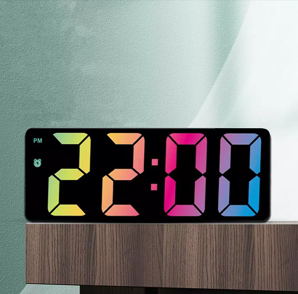 Часы светодиодные Космос X0725L RGB свечение