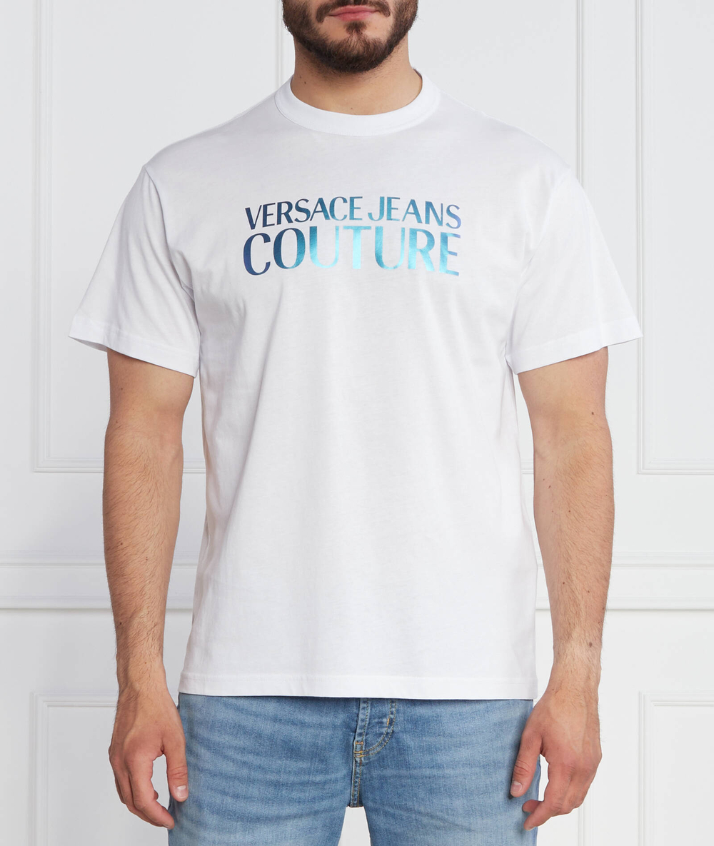 Футболка Versace Jeans Couture - белый(75GAHG01CJ00G)