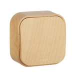 Переключатель 1-клавишный IP20 10А 250В дерево Quteo Legrand