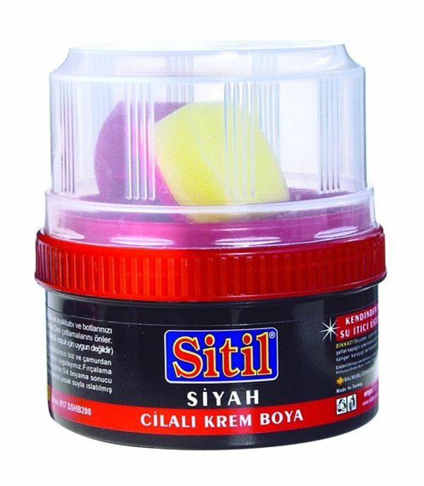 Краска-крем Sitil, 200гр, чёрный