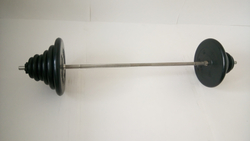 Разборная штанга 79кг с прямым грифом