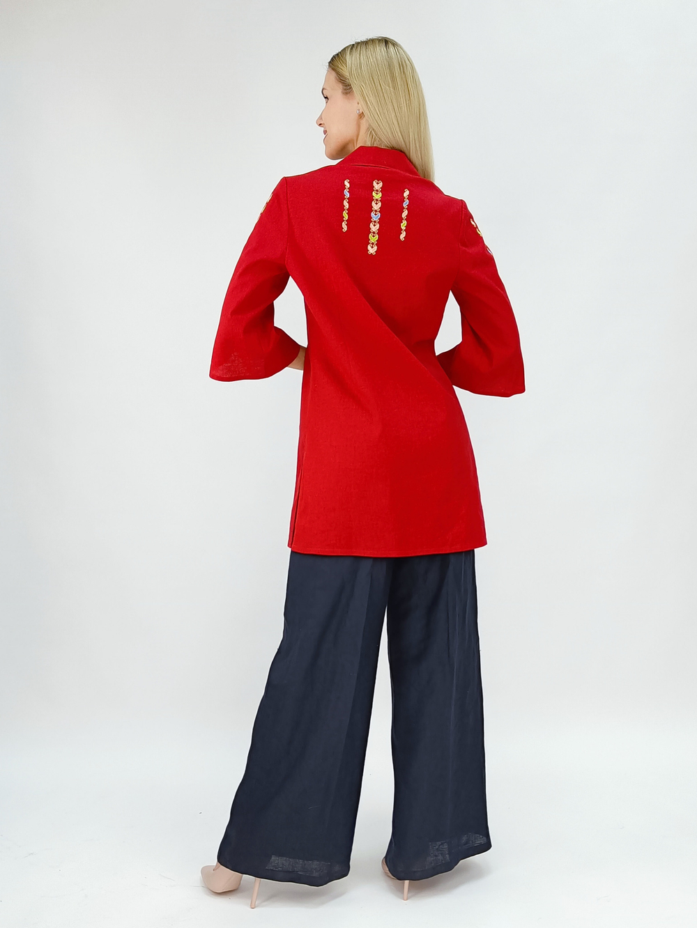 Блузка с чувашской вышивкой