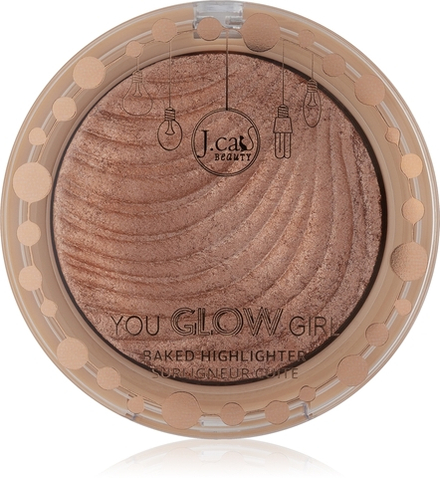 J.Cat Beauty You Glow Girl - Розовый хайлайтер для лица оттенок 103 Pink Goddess, 8 g