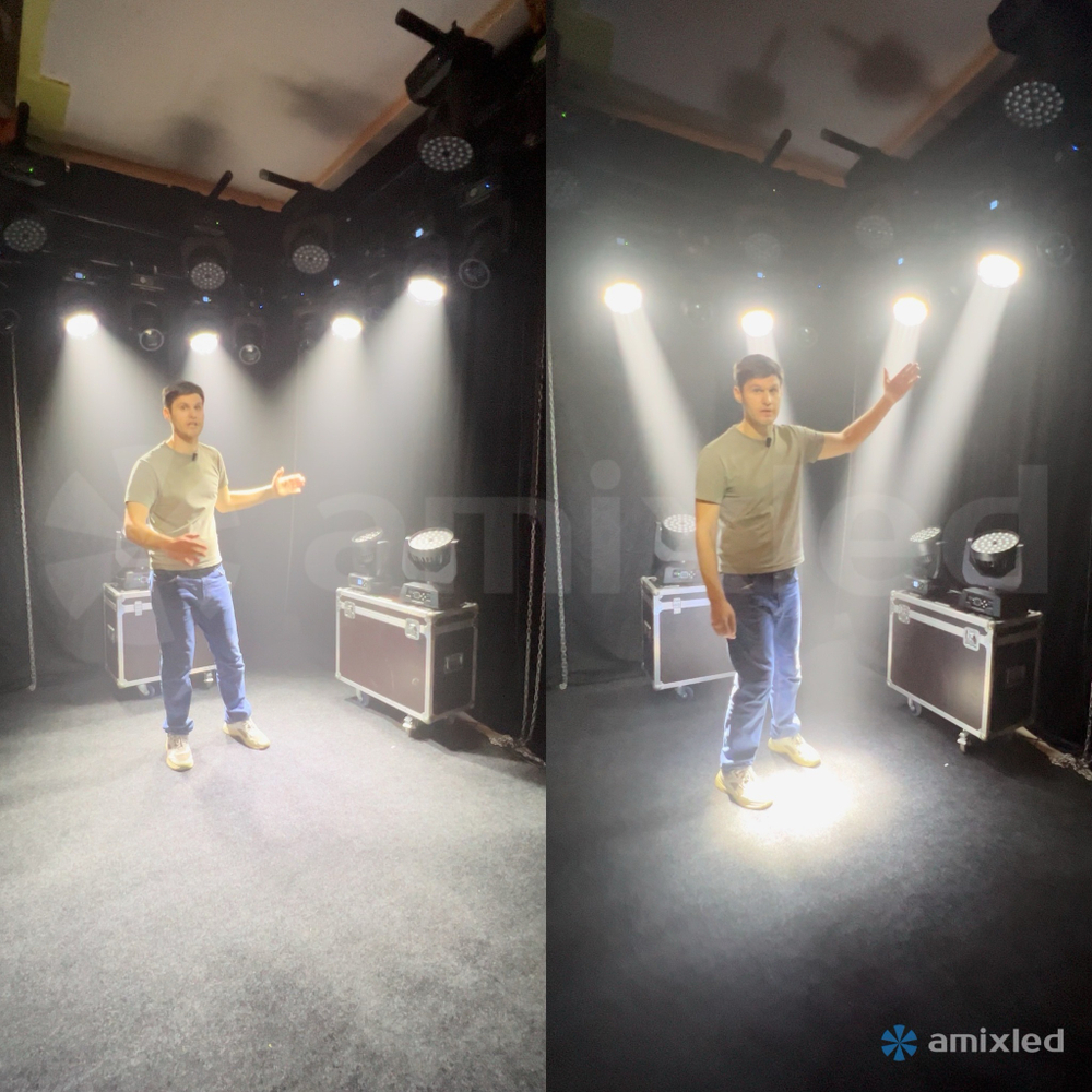 Cветовая голова Amixled WASH 19x15Z