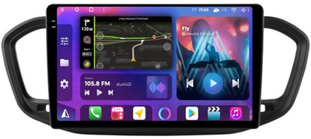 Магнитола для Lada Vesta NG 2023+ (ШГУ) - FarCar BM107289B10 монитор 10.36" QLED на Android 14, TS10, 4+32Гб, CarPlay, 4G SIM-слот