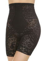 Корсетные панталоны с высокой линией талии (Размер: 7X) (Цвет: черный)