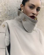 Тренч с накидкой Moss, Бежевый