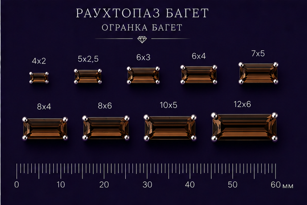 Раухтопаз Багет
