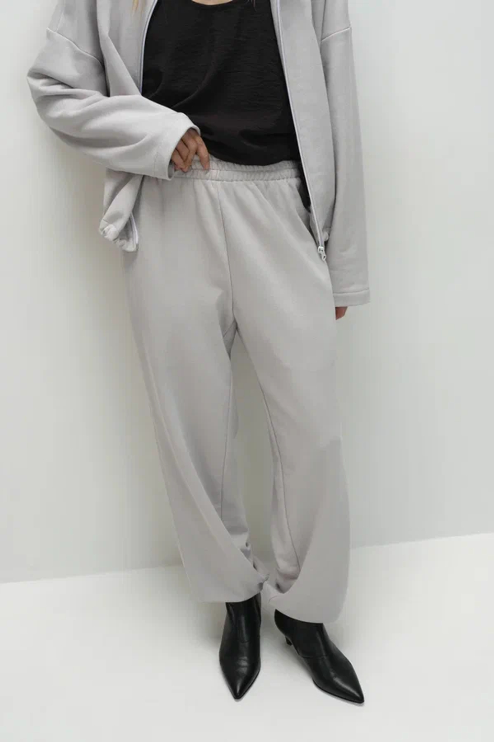 Брюки из футера