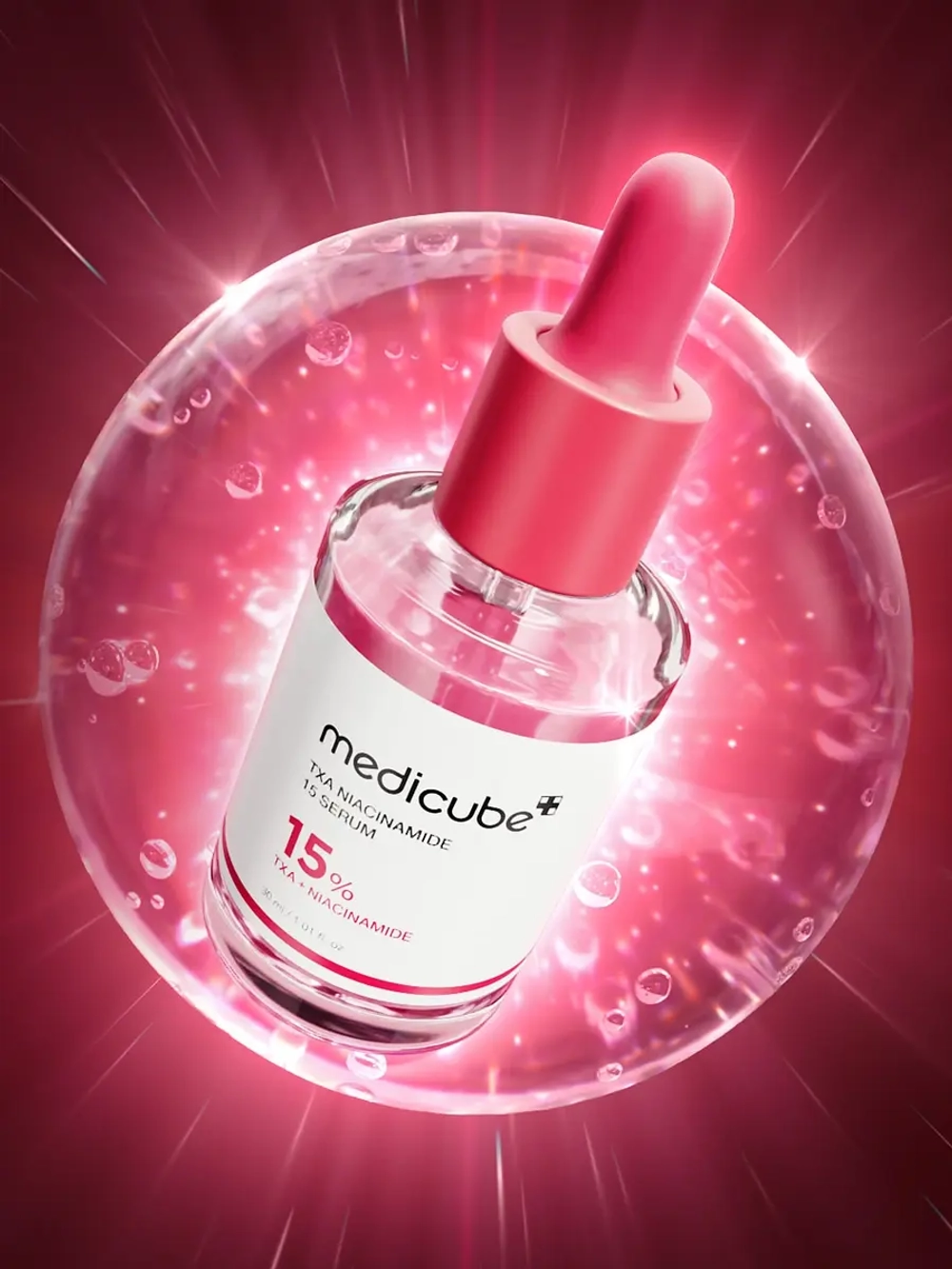 Medicube Осветляющая сыворотка с 5% транексамовой кислоты и 10% ниацинамида TXA Niacinamide 15 Serum 30 мл