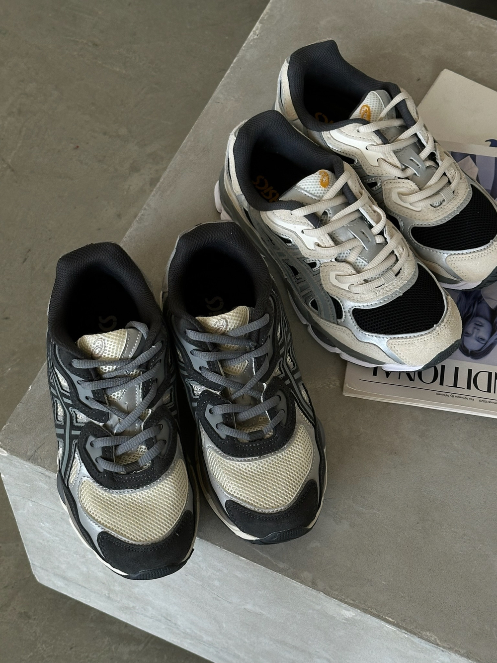 Кроссовки из натуральной замши