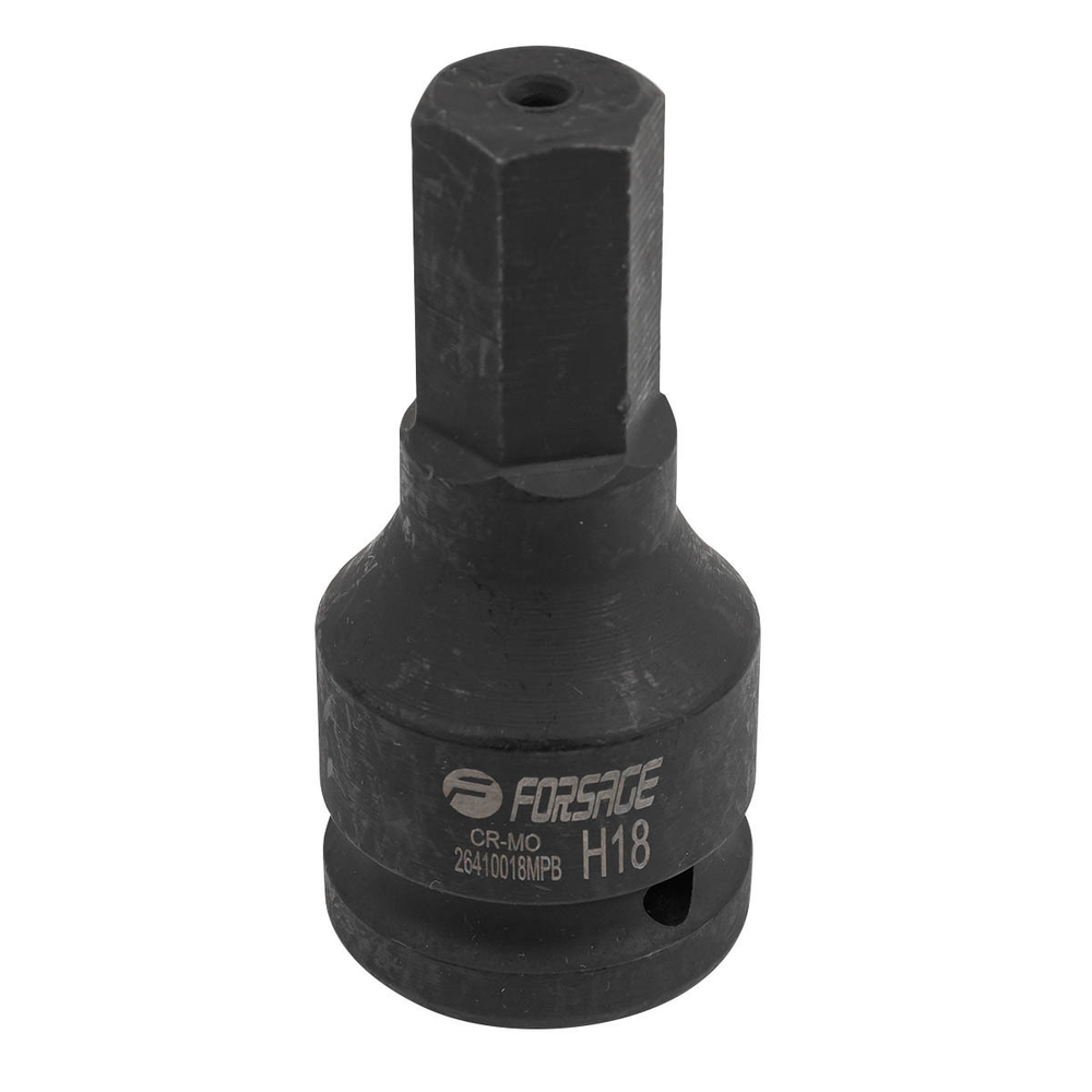Головка-бита ударная 3/4'', H18 Forsage F-26410018MPB